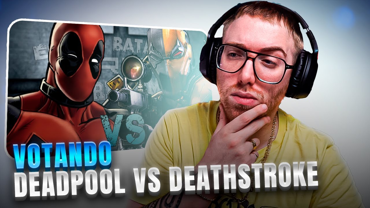 RODRIGO QUESADA VOTA LA ÉPICA BATALLA DEL FRIKISMO DE DEADPOOL VS DEATHSTROKE