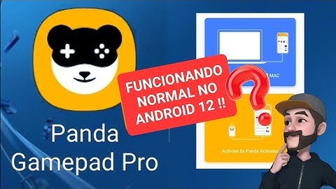 Panda Gamepad Pro funcionando normal no Android 12 - Tela Travada resolvido