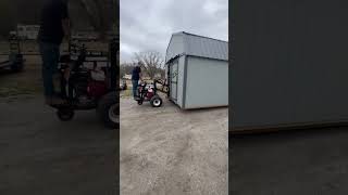 Ever wonder how your sheds delivered