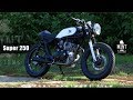 Custom Honda CB250 Build "Quick Flips" Mint Customs の動画、YouTube動画。