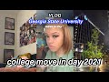 VLOG: COLLEGE MOVE IN DAY 2021 | freshman year at GSU💙 | Kylie Gabbana🧿