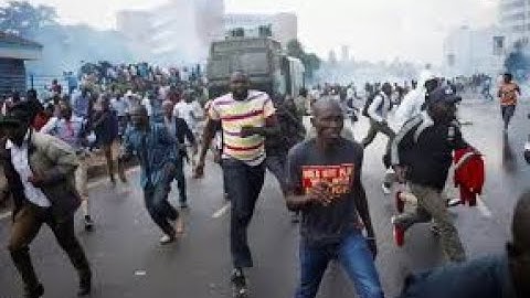 LIVE:Live :GenZ's Nane Nane Demos D-Day in Nairobi!Live Scenes in CBD!