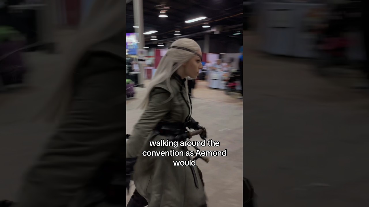 Aemond Targaryen at the con #hotd #hotdcosplay #aemondtargaryen #gameofthrones #cosplay #lol