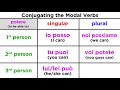 Modal Verbs in English and Italian