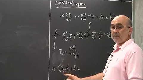 ICTP Relativistic quantum mechanics | Lecture 9: Energy momentum tensor