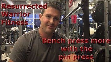 Bench Press Tip: Pin press your way through sticking points!