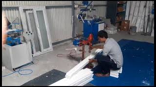 ITI , Diploma, Helper Jobs Training. UPVC Windows factory in Dehradun. UPVC Welding Machine work