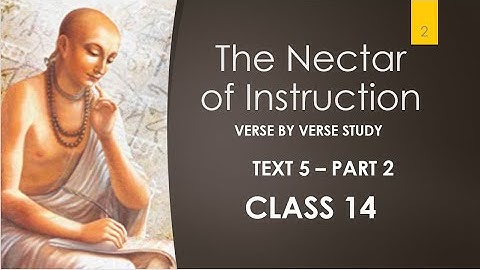 Nectar Of Instruction-English-Text 5 (Part2)