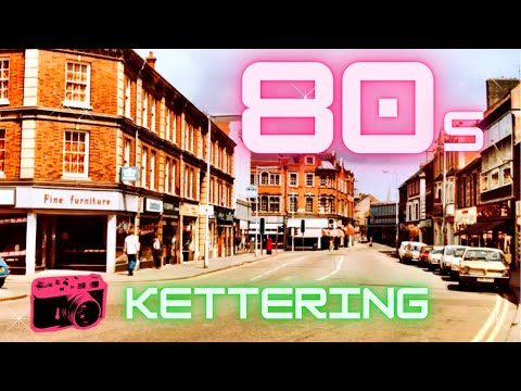 Kettering Town Centre in 1980 | Vintage Photos 📷