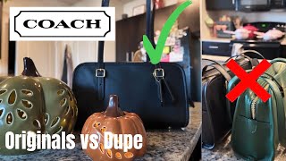 COACH ORIGINALS SWING ZIP vs Amazon DUPE | Unboxing & Comparison screenshot 1