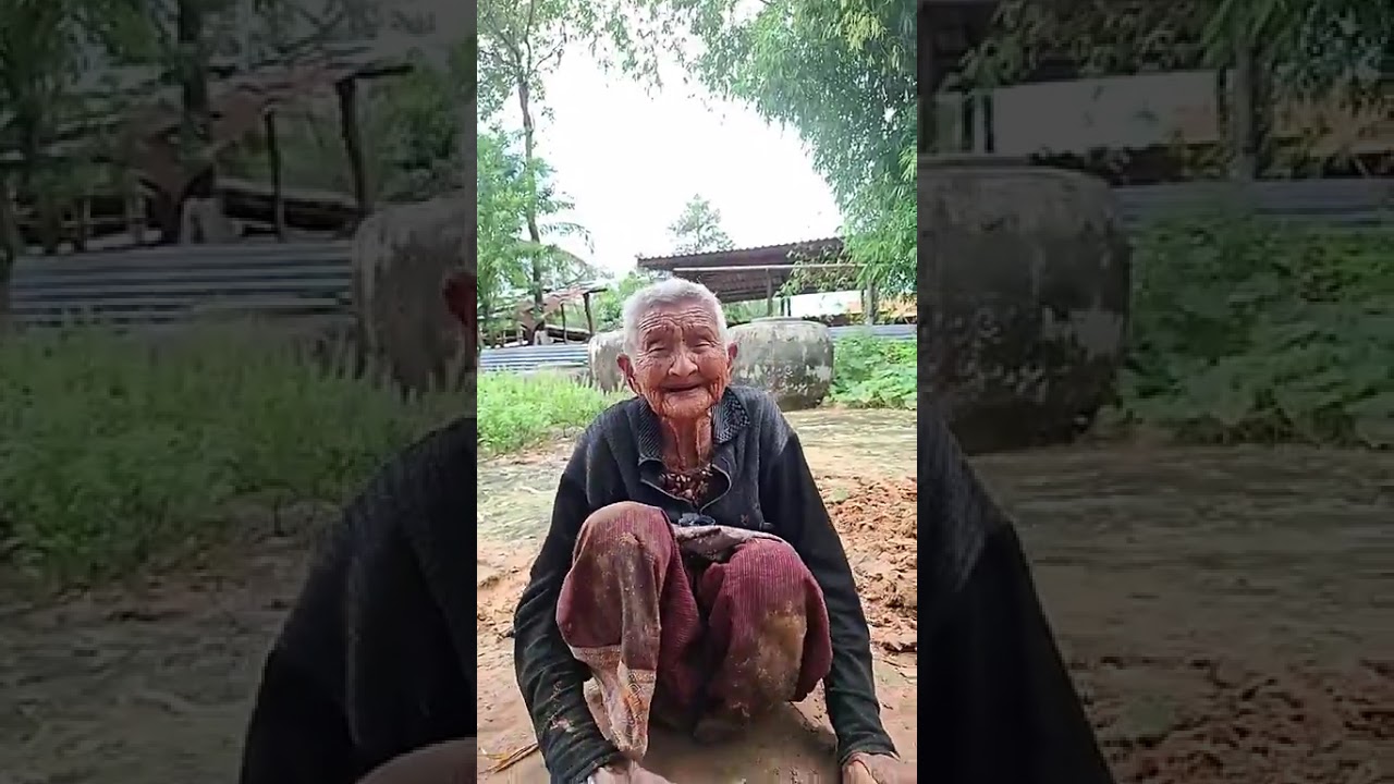 ยายแถววัย98ปีคนขยันแห่งบ้านโนนหาดจ้า