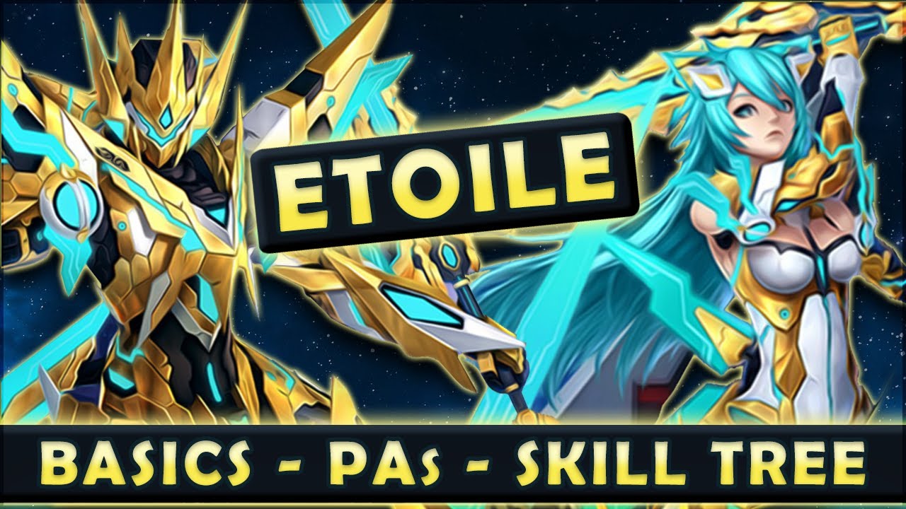 PSO2 Complete Etoile Class Overview Skills Mechanics  PAs 