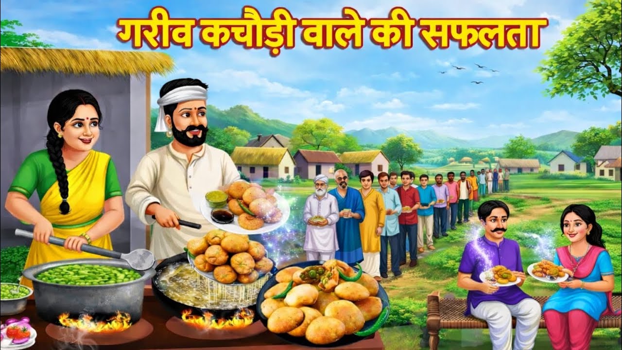 गरीब कचौड़ी वाला | hindi kahani | moral story in hindi  | bedtime story | @nehakikahaniyan4891 