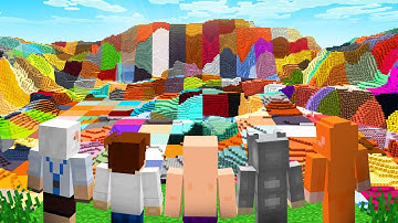 Minecraft but Every Chunk is Random