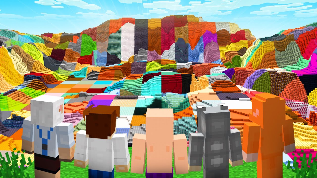 Minecraft but Every Chunk is Random