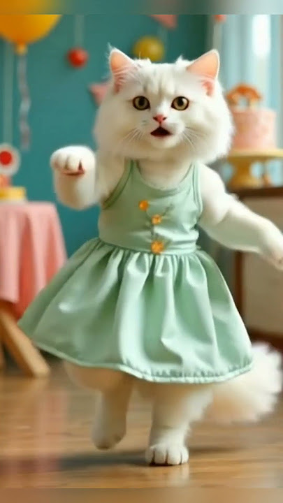 kucing imut joget Popo Popo😽😸 #kucingimut #kucinglucu #kucingjoget