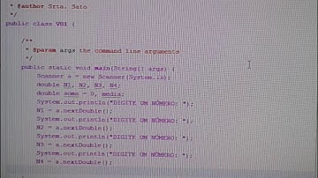 TUTORIAL- MÉDIA ARITMÉTICA EM JAVA