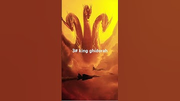 Godzilla strongest enemies