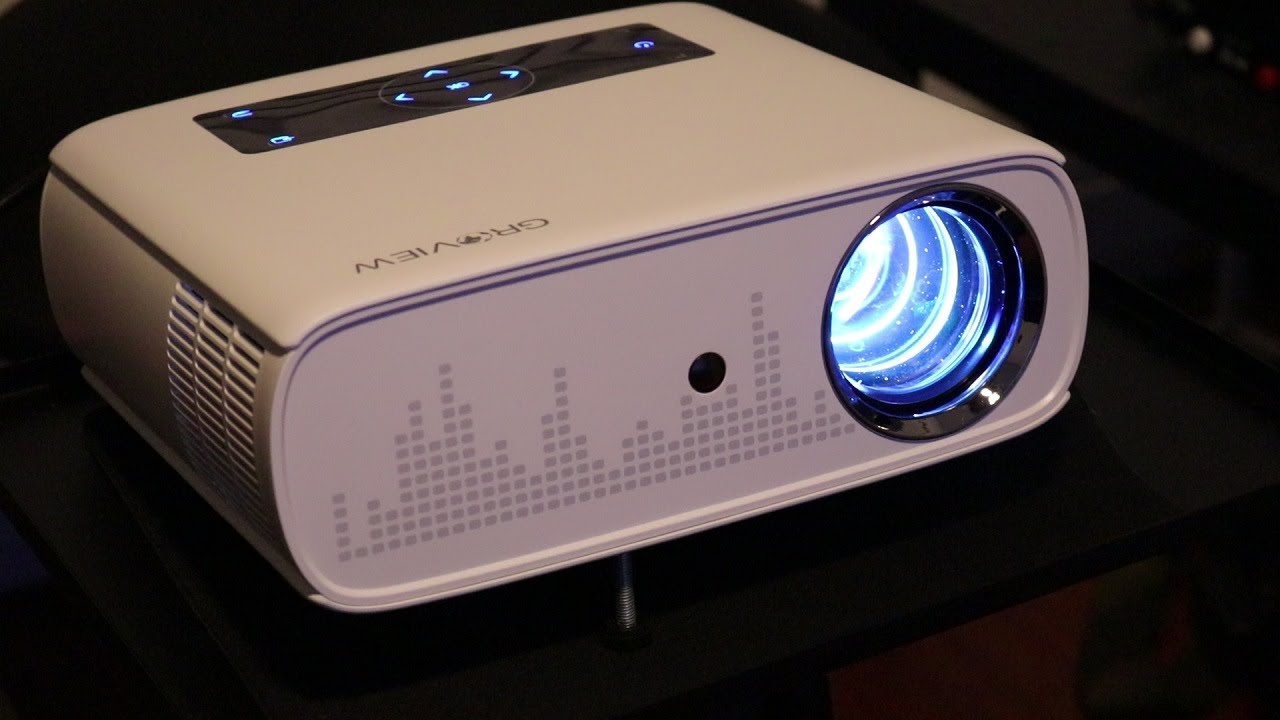 Groview 9500L Budget Projector Finally One That Works Good With Next