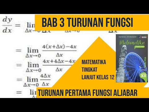 Turunan Pertama Fungsi