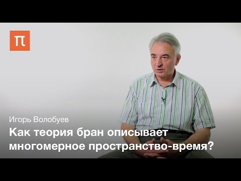 Гипотеза о существовании дополнительных измерений – Игорь Волобуев / ПостНаука