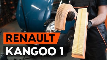 Wie RENAULT KANGOO 1 (KC) Luftfilter wechseln [TUTORIAL AUTODOC]