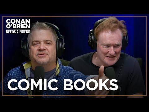 Patton oswalt could write comic books all day | conan o'brien needs a friend