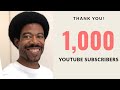 1,000 YouTube Subscribers