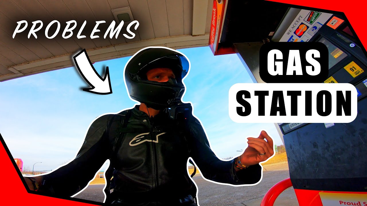 Gas Station Frustration | Honda CBR600RR | Motovlog