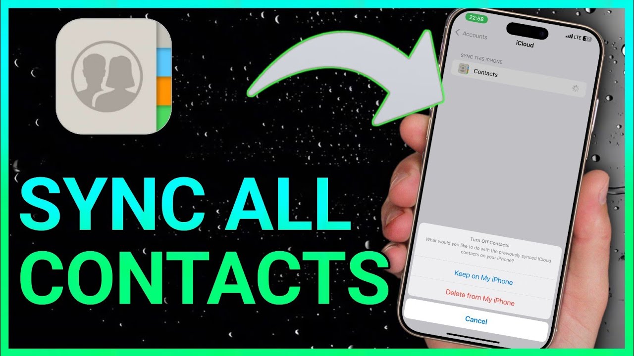 how-to-sync-contacts-on-iphone-quick-easy-method-youtube