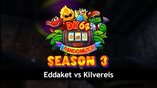 DK64 Randomizer | Season 3 Blitz  | Eddaket vs. Kilvereis