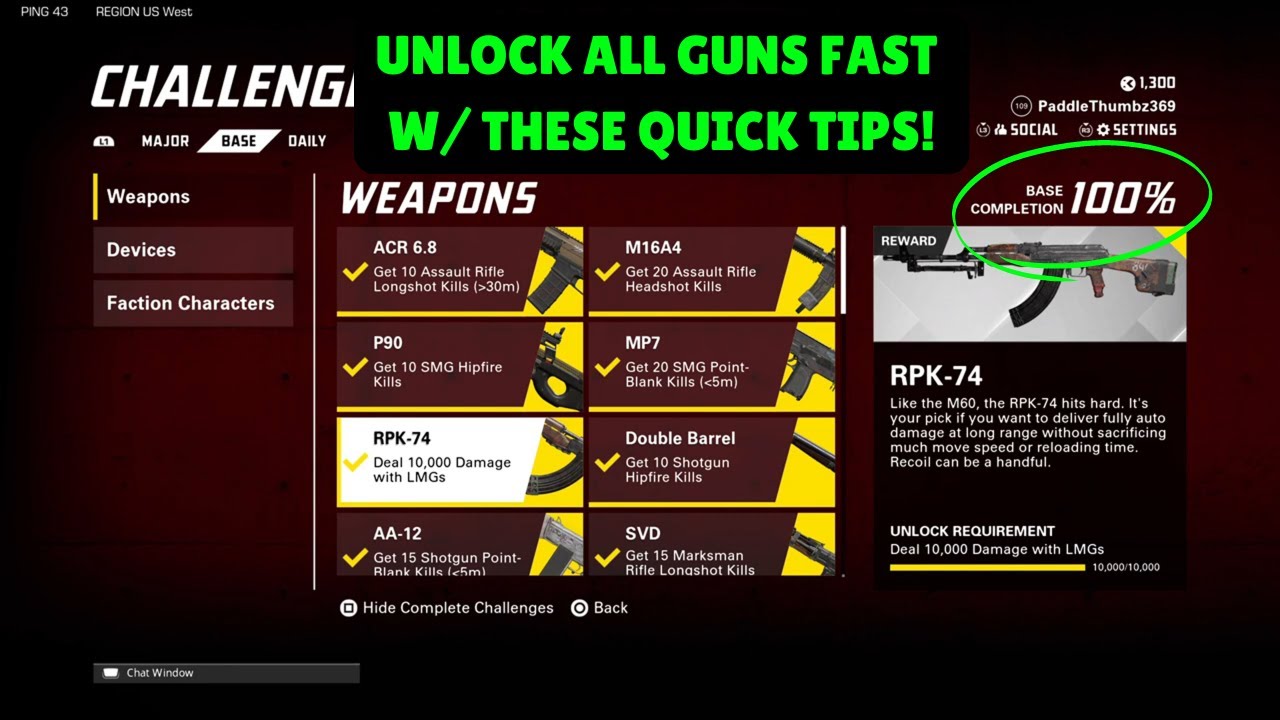 HOW TO UNLOCK ALL GUNS IN xDefiant