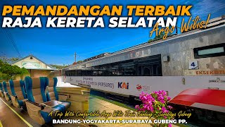 PESONA ARGO WILIS, KERETA EKSEKUTIF FAVORIT LINTAS SELATAN! Trip Naik Argo Wilis Bandung - Surabaya
