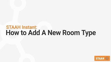 How To Add a New Room Type on STAAH Instant