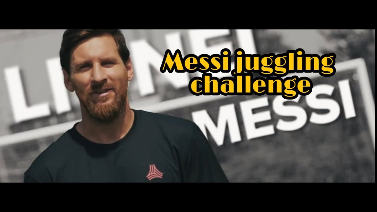 Lionel Messi juggling challenge challenge2019 lionel_messi