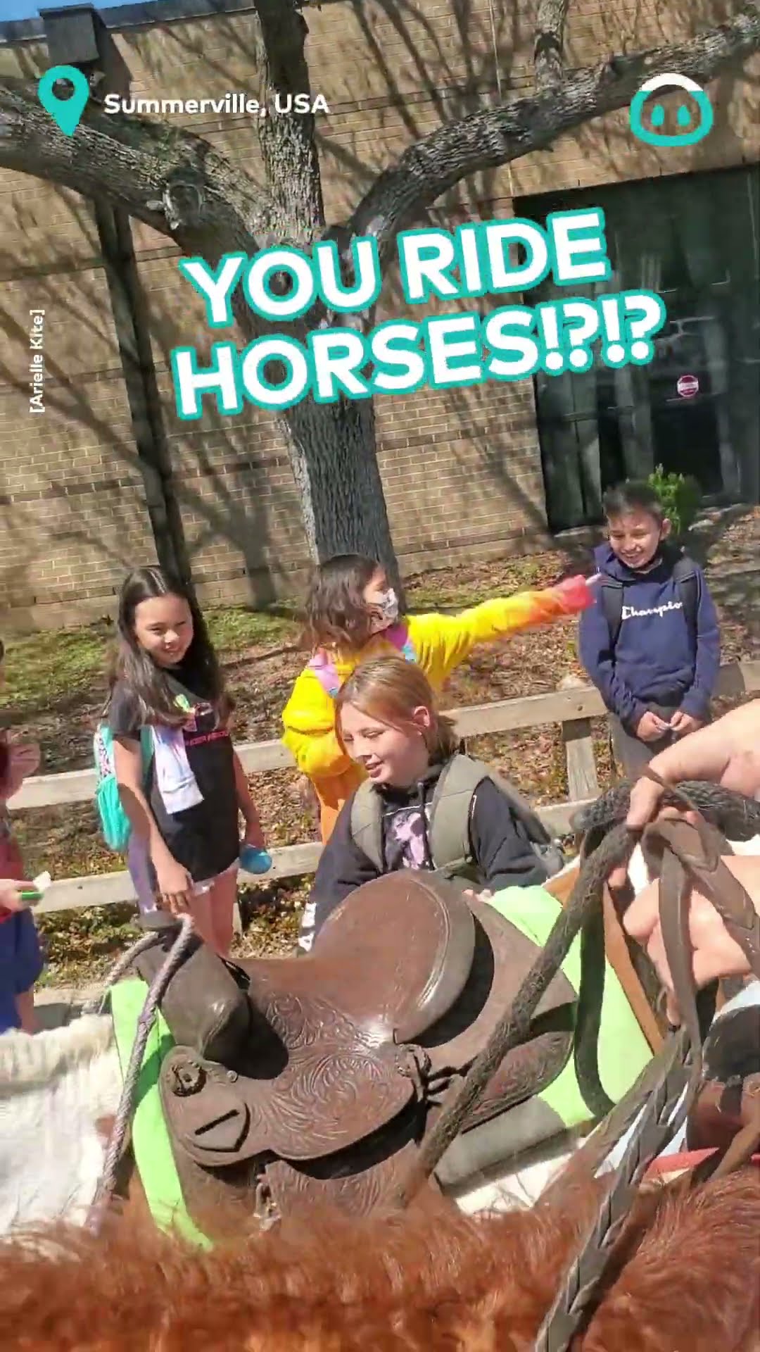 Horseback Carpool || ViralHog