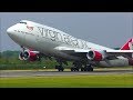 Manchester Airport, Close Up Take Offs - RWY23L | 25/07/17