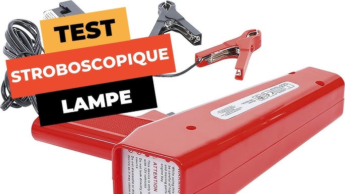 Lampe stroboscopique, son utilité et son fonctionnement