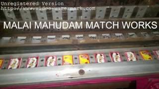 Wax Matches Filling Machine