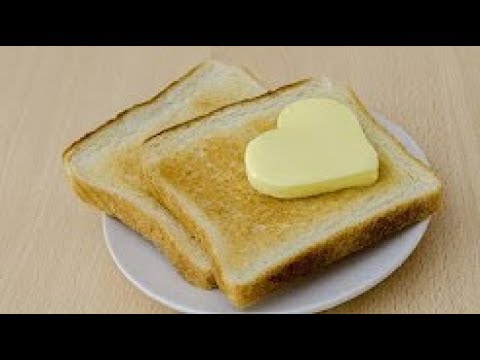 How To Perfectly Butter Toast (2x Speed)