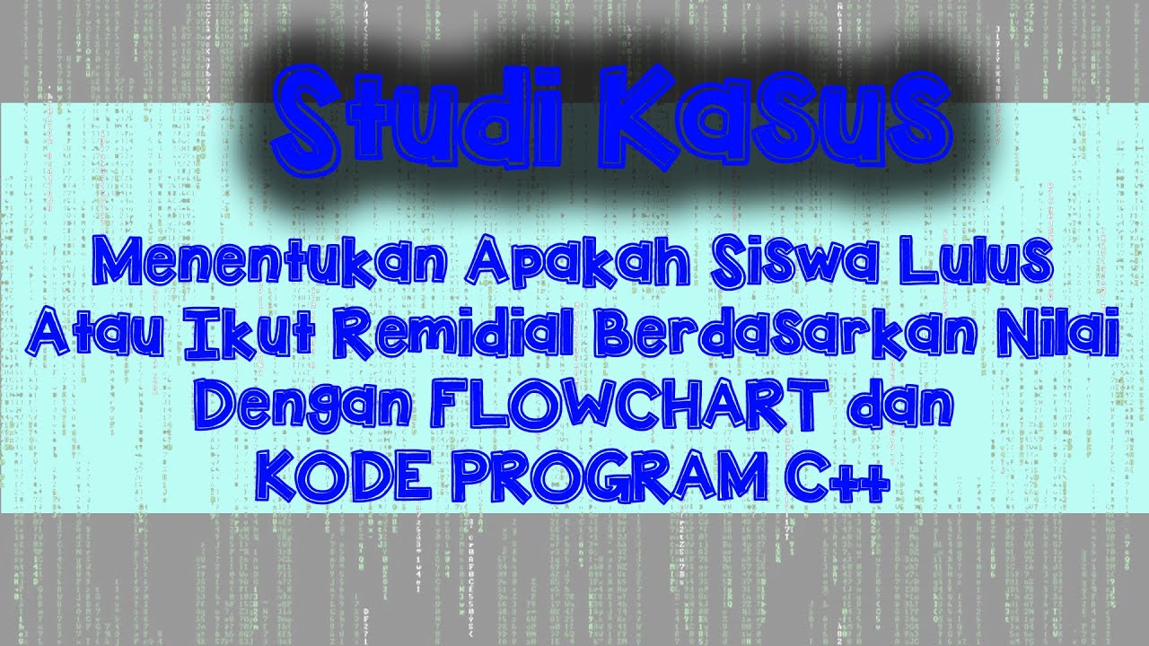 Pemrograman Dasar - Flowchart Dan Kode Program C++ - Studi Kasus ...