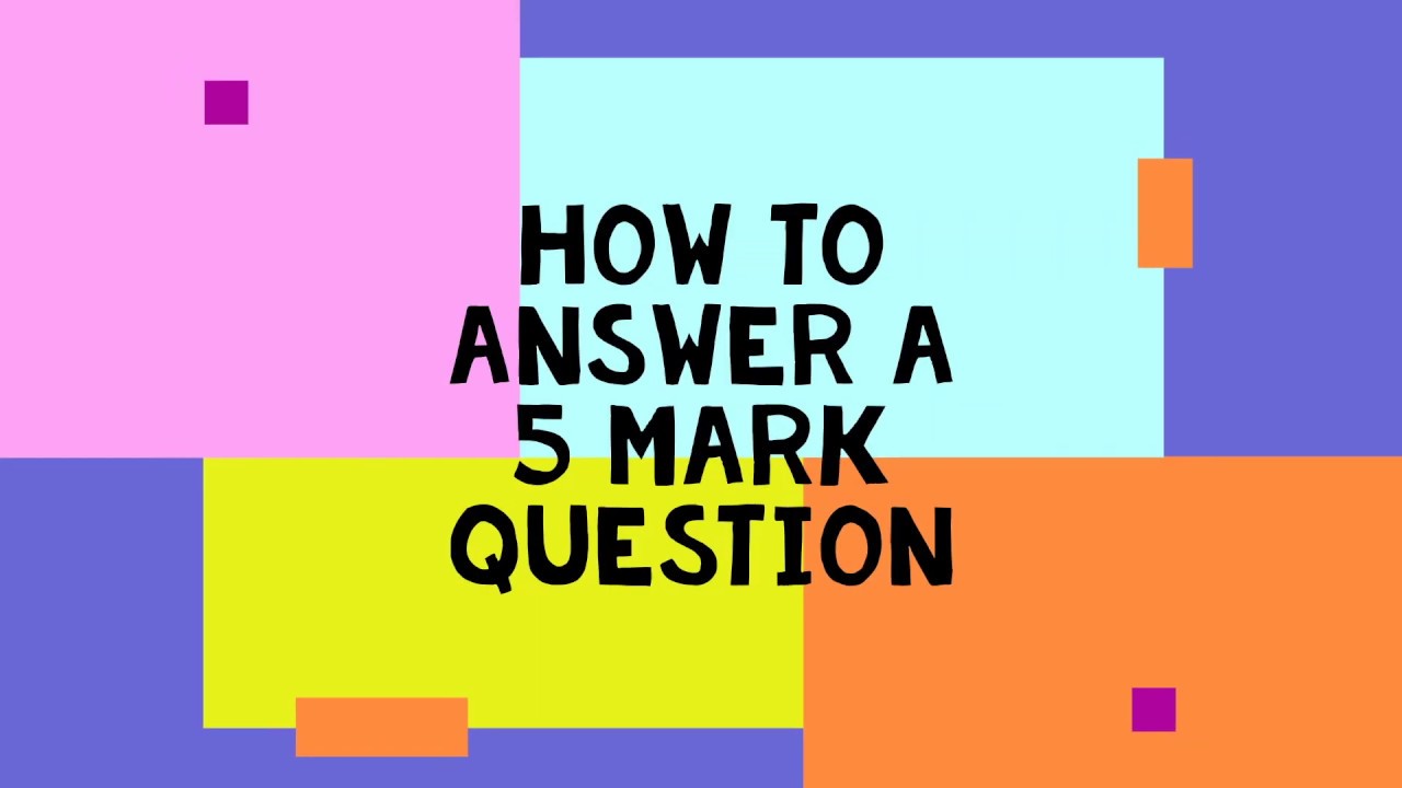 Religious Education 5 Mark Question - YouTube