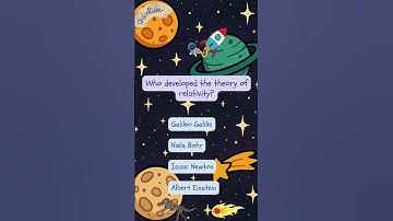 Who developed the theory of relativity? | Quiz Shorts