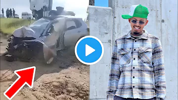 South African Rapper Junior King Car Crash Video — Junior King Dies Today in a Fatal Accident