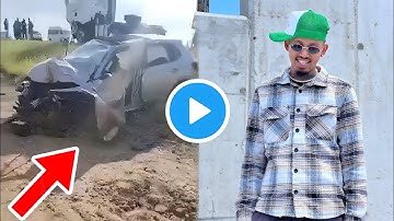 South African Rapper Junior King Car Crash Video — Junior King Dies Today in a Fatal Accident
