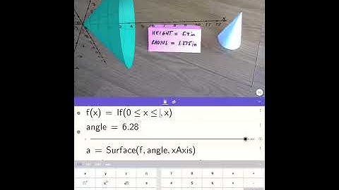 Cone Modeling in GeoGebra 3D with Augmented Reality