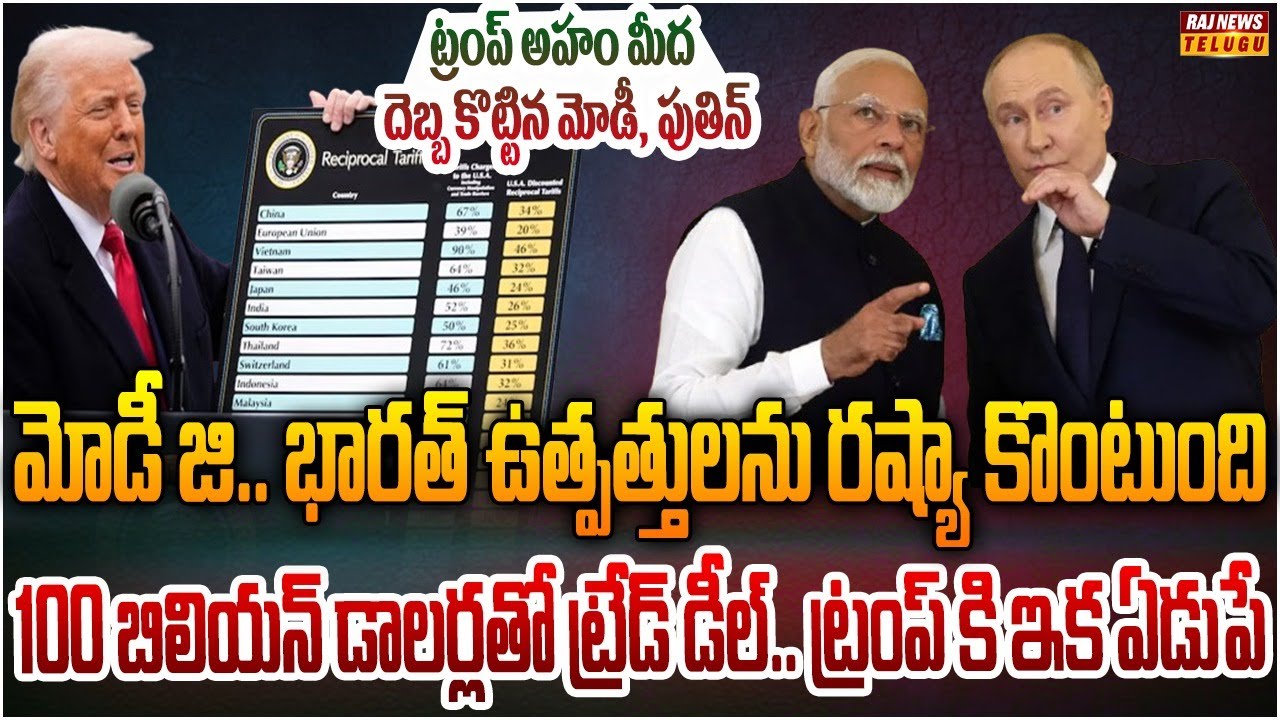 మోడీకి పుతిన్ బంపర్ ఆఫర్.. ఇక వేరే లెవెల్‌కు భారత్ రష్యా దోస్తీ | Burning Topic | Raj News