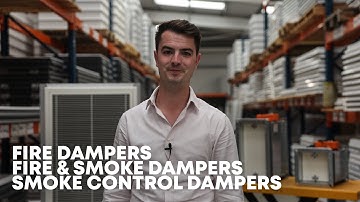 Fire Dampers, Fire and Smoke Dampers, & Smoke Control Dampers