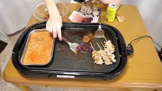 朝ごはん作ってみた『ホルモン焼き』　西成　やまき　ホルモン