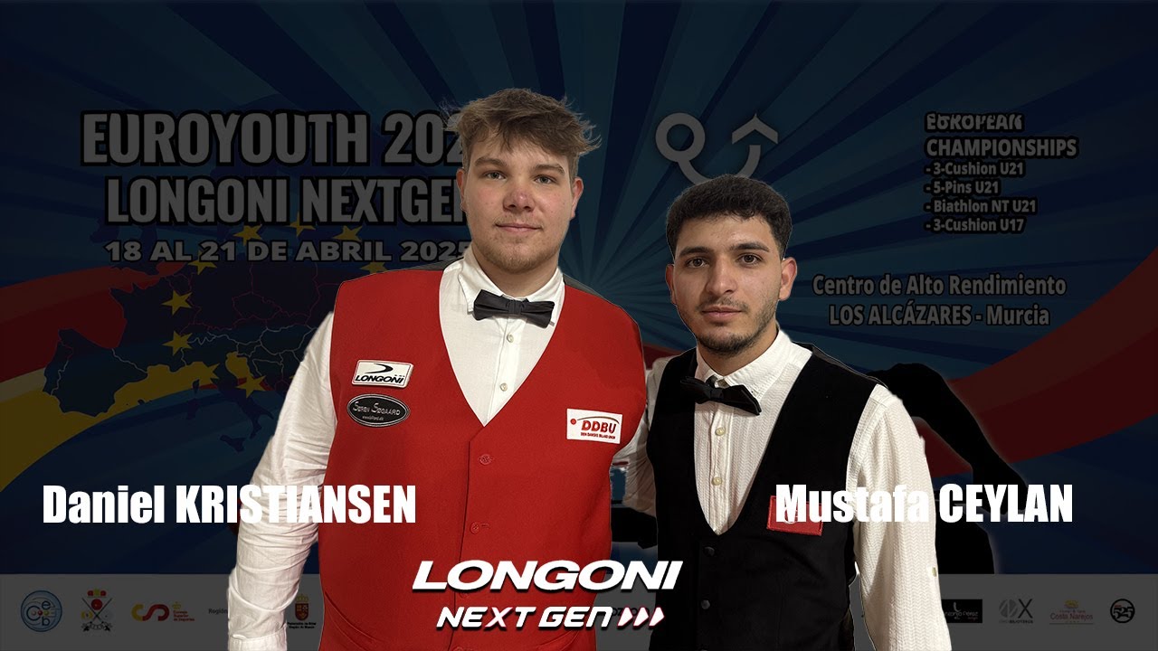 2025 LONGONI NextGEN EUROYOUTH -  3C U21 - Mustafa Oguz CEYLAN (TUR) vs Daniel KRISTIANSEN (DEN)